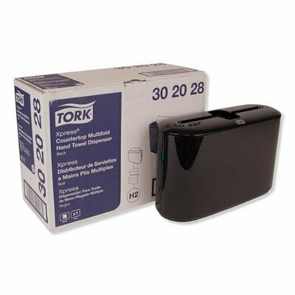 Essity Tork, Xpress Countertop Towel Dispenser, 12.68 X 4.56 X 7.92, Black 302028